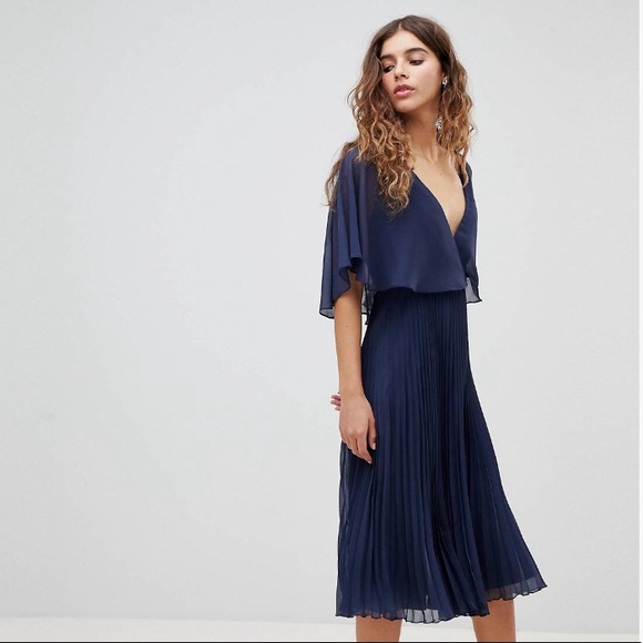 asos chiffon dress